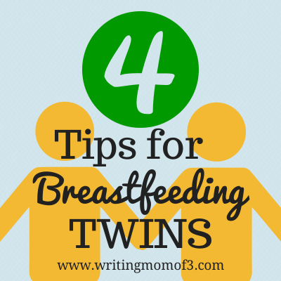 4 Tips for Breastfeeding TWINS