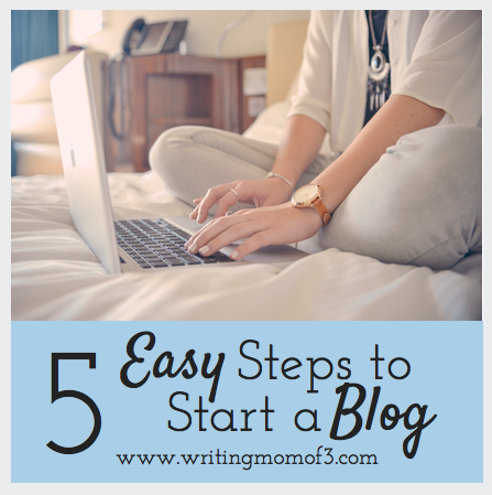 5 Easy Steps to Start a Blog