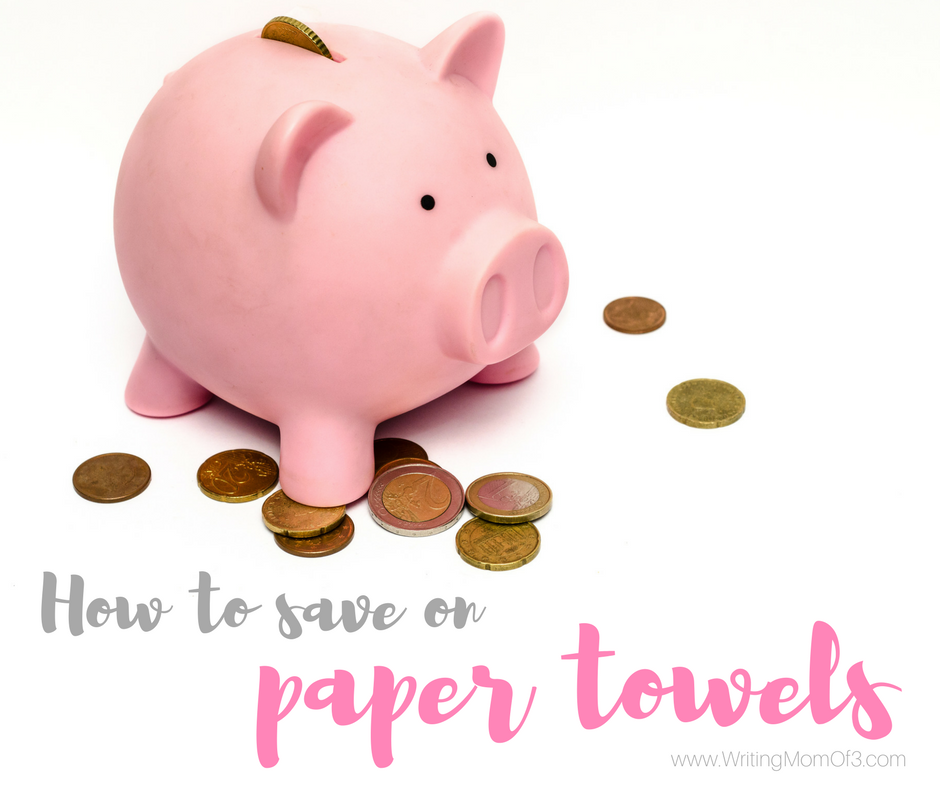how to save on paper towels